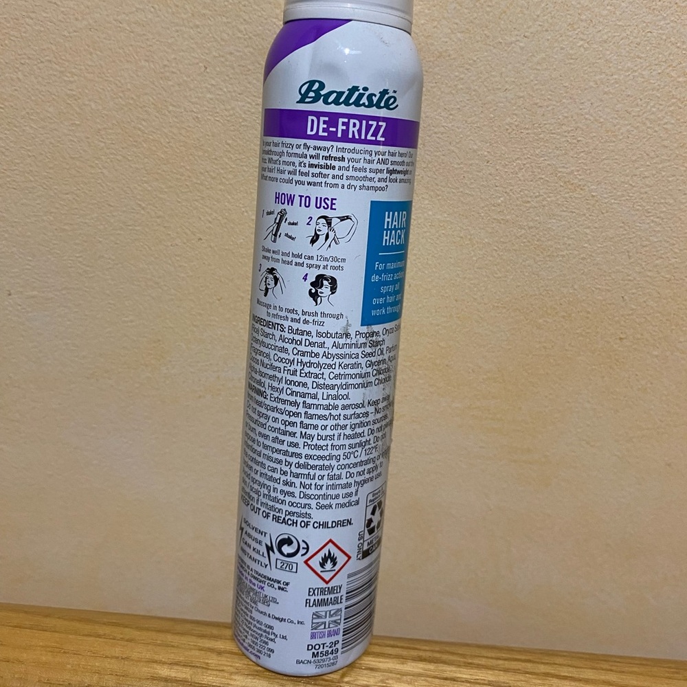 Batiste dry shampoo